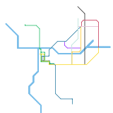 Sacramento with Green Line and BRT (speculative)