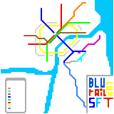 BluLuxRail commuter rail map (unknown)