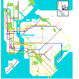 New York City rush hour (real)