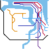 Sandford Tube Map