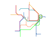 Sydney train map