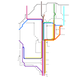 Northeastern U.S. Amtrak (real)