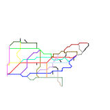 US High Speed Network (speculative)
