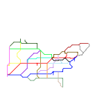 US High Speed Network (speculative)