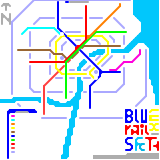 Snow Fall city BLR commuter rail map (unknown)