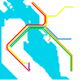 San Francisco BART (real)