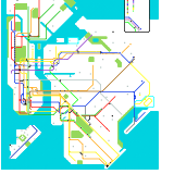 NYC Subway Weekend Services (real)