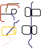 Some of Singapore Train Lines