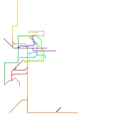 Philippine Railway System - Luzon (real)