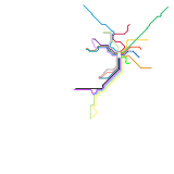 Wrexham Bus Network (real)