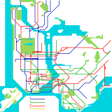 NYC: Todays Routes and Yesterdays Companies (real)