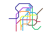 Neftregazsk Metro Map (unknown)