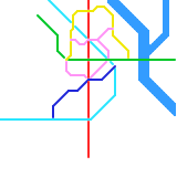 Map of... the state of Jukeville? (unknown)