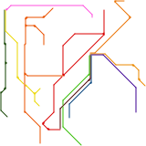 Metras Rail System from Chicago (real)