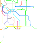 Mapa del Metro de Puerto Gato. (unknown)