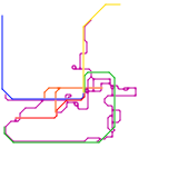 Laajavaara Train Map (unknown)