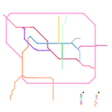 Hyderabad Metro Proposed Plan (real)