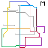 Набережная метрополитена