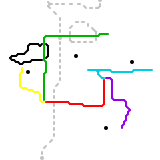 Bellstown, Bannerstown, Saarfella, Coastal Homestead, Viewstown (unknown)