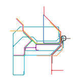 Mock Sydney Trains Map (speculative)