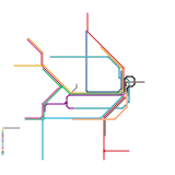 Mock Sydney Trains Map (speculative)