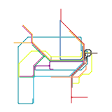 Mock Sydney Trains Map (speculative)