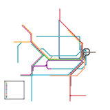 Mock Sydney Trains Map (speculative)
