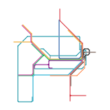 Mock Sydney Trains Map (speculative)