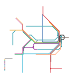 Mock Sydney Trains Map (speculative)