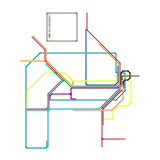 Mock Sydney Trains Map (speculative)