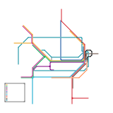 Mock Sydney Trains Map (speculative)