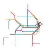 Mock Sydney Trains Map (speculative)