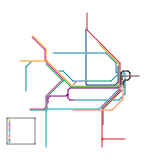 Mock Sydney Trains Map (speculative)