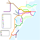 Newcastle and Central Coast NSW (speculative)