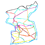 Korea Railway Map (speculative)