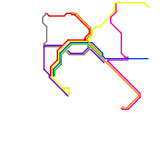 Fantasy BART Map (speculative)