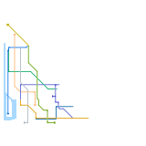 2040년 수도권 노선도 (real)