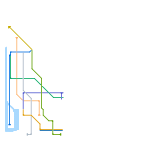 2040년 수도권 노선도 (real)