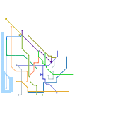 2040년 수도권 노선도 (real)