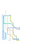 2040년 수도권 노선도 (real)