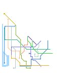 2040년 수도권 노선도 (real)