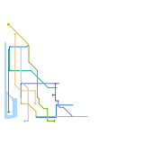 2040년 수도권 노선도 (real)