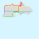 Honolulu, Hawaii (speculative)