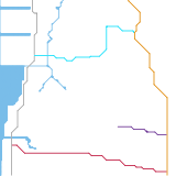 Fantasy Map of Metro Manila and Others Train Network W.I.P (speculative)