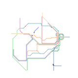 Sydney future rail map (speculative)