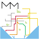 Fantasy map of Moriston, Carabina. Not a real place (unknown)