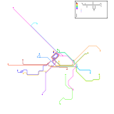Bucharest Trolleybus Network (real)