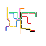 Zaragoza Metropolitan Transportation Map (unknown)