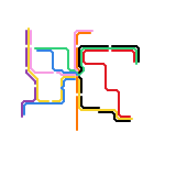 Zaragoza Metropolitan Transportation Map (unknown)