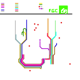 FGC - Catalunya - Barcelona (real)